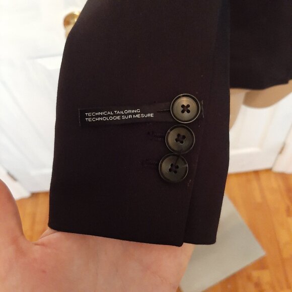RW&CO Black Blazer Structured Suit Jacket - Size XS | Formal Office Wear - Picture 8 of 16